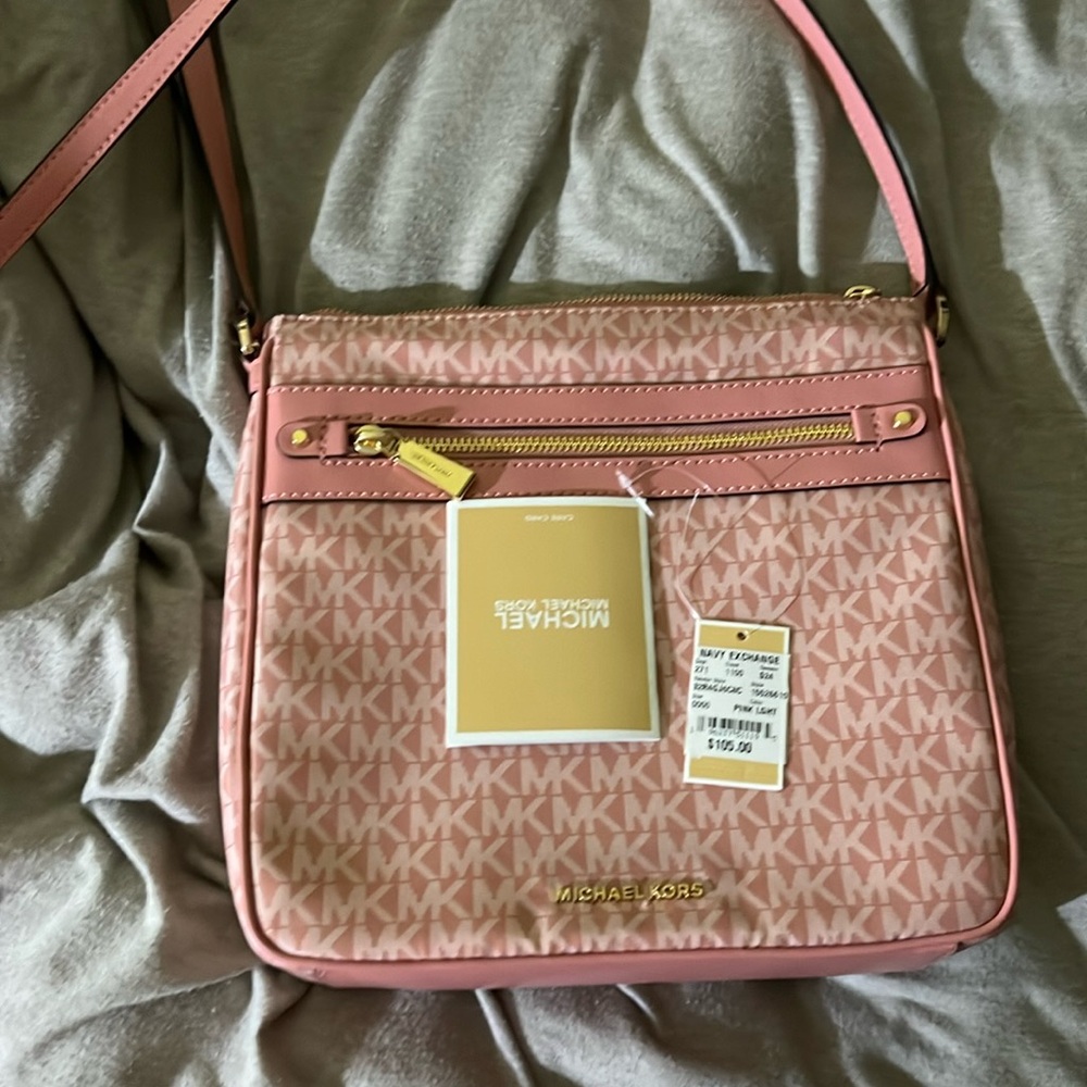 Pink MK crossbody women bag